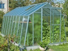 LIMES Skleník HOBBY typ H 7/4,5 - sklo Helios 4mm -pozink. profil LIMES Skleník HOBBY typ H 7/4,5 - sklo Helios 4mm -pozink. profil